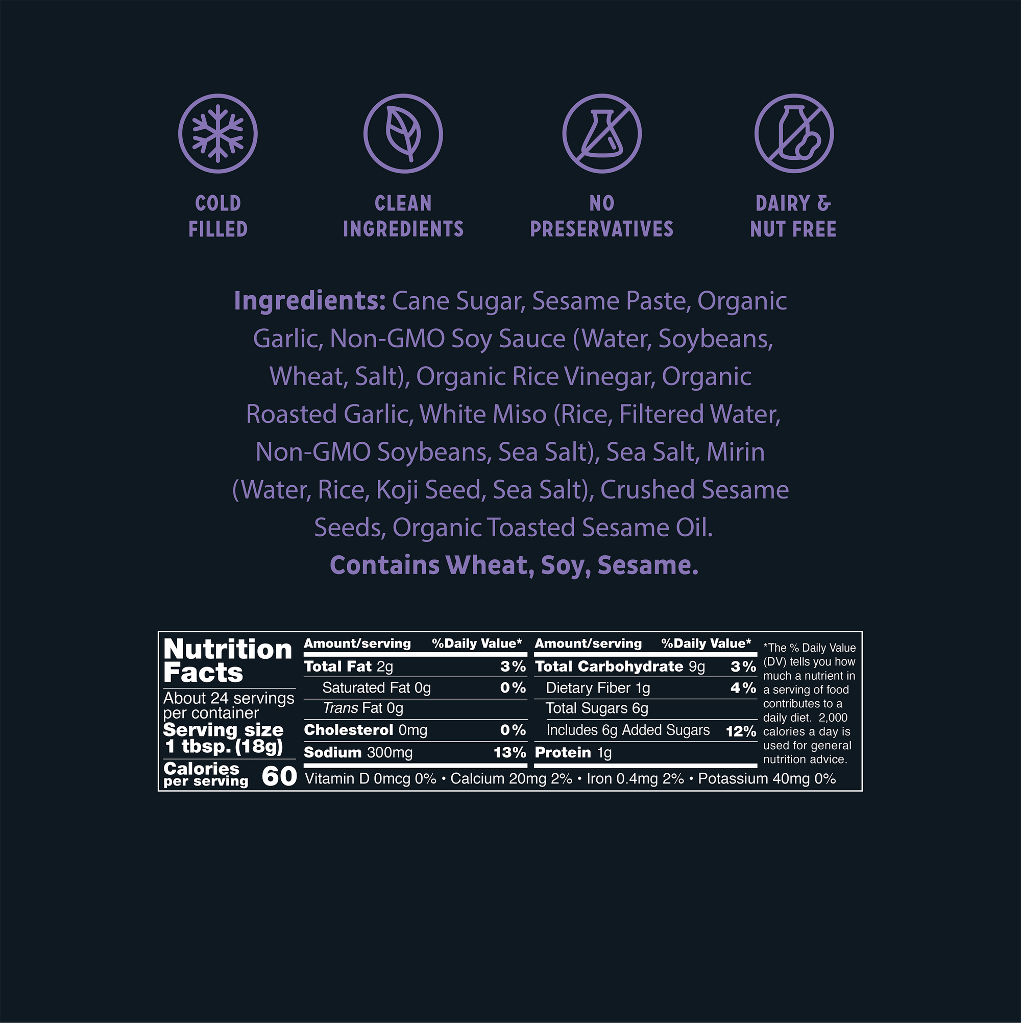 Sesame Garlic S4